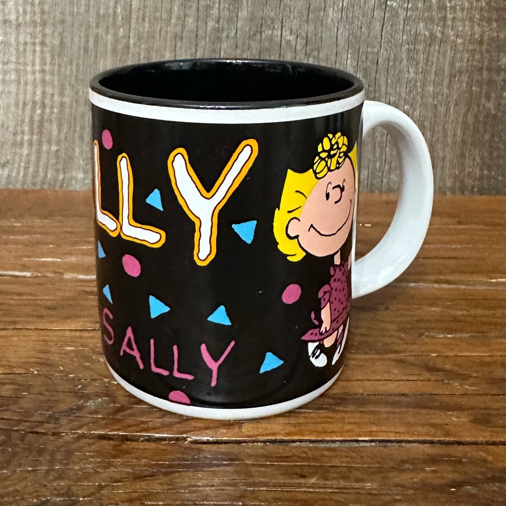 Vintage 1994 Peanuts Sally Mug CTI Accents & Designs